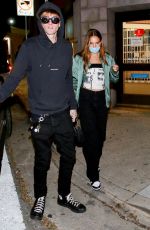 HANA CROSS and Presley Gerber Out in West Hollywood 01/22/2022