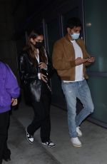HANA CROSS Arrives at Lakers Game at Crypto.com Arena in Los Angeles 01/09/2022