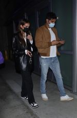HANA CROSS Arrives at Lakers Game at Crypto.com Arena in Los Angeles 01/09/2022