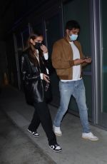 HANA CROSS Arrives at Lakers Game at Crypto.com Arena in Los Angeles 01/09/2022