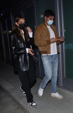 HANA CROSS Arrives at Lakers Game at Crypto.com Arena in Los Angeles 01/09/2022