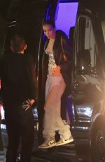 HANA CROSS Arrives at Off Sunset Night Club in Los Angeles 01/14/2022