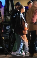 HANA CROSS Arrives at Off Sunset Night Club in Los Angeles 01/14/2022