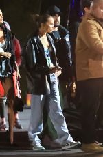 HANA CROSS Arrives at Off Sunset Night Club in Los Angeles 01/14/2022