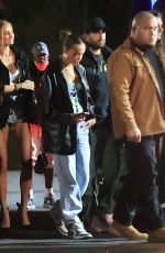 HANA CROSS Arrives at Off Sunset Night Club in Los Angeles 01/14/2022