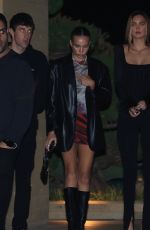 HANA CROSS Out on a Double Date at Nobu in Malibu 01/20/2022