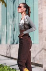 HANA CROSS Out Shopping in West Hollywood 01/20/2022
