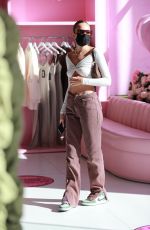 HANA CROSS Out Shopping in West Hollywood 01/20/2022