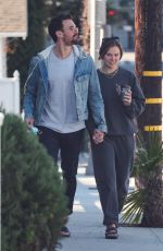 HANNAH BROWN and Adam Woolard Out in Los Angeles 01/02/2022