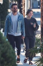 HANNAH BROWN and Adam Woolard Out in Los Angeles 01/02/2022