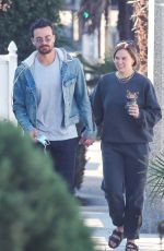 HANNAH BROWN and Adam Woolard Out in Los Angeles 01/02/2022