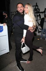 HEATHER ALTMAN Out for Dinner with Friends in West Hollywood 01/20/2022
