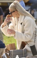HEATHER RAE YOUNG and Tarek el Moussa at a Picnic in Los Angeles 01/28/2022