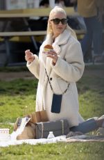 HEATHER RAE YOUNG and Tarek el Moussa at a Picnic in Los Angeles 01/28/2022