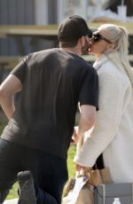 HEATHER RAE YOUNG and Tarek el Moussa at a Picnic in Los Angeles 01/28/2022