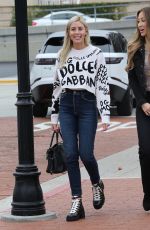 HEATHER RAE YOUNG Heading to Nobu in Newport Beach 01/09/2022
