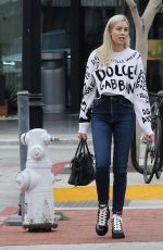 HEATHER RAE YOUNG Heading to Nobu in Newport Beach 01/09/2022