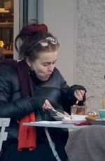 HELENA BONHAM CARTER and Rye Dag Holmboe Out in Primrose Hill 01/05/2022