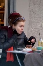 HELENA BONHAM CARTER and Rye Dag Holmboe Out in Primrose Hill 01/05/2022