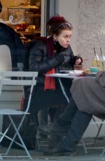 HELENA BONHAM CARTER and Rye Dag Holmboe Out in Primrose Hill 01/05/2022