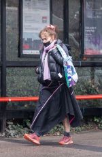 HELENA BONHAM CARTER Out Shopping in London 01/11/2022