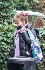 HELENA BONHAM CARTER Out Shopping in London 01/11/2022