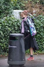 HELENA BONHAM CARTER Out Shopping in London 01/11/2022