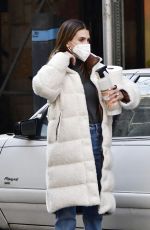 HILARIA BALDWIN Out and About in New York 01/13/2022