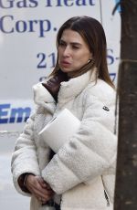 HILARIA BALDWIN Out and About in New York 01/13/2022