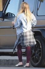 HILARY DUFF Out Shopping in Studio City 01/24/2022