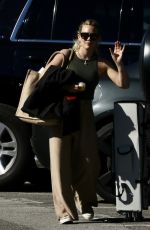 HILARY DUFF Take Her Son to Play Football in Los Angeles 01/23/2022