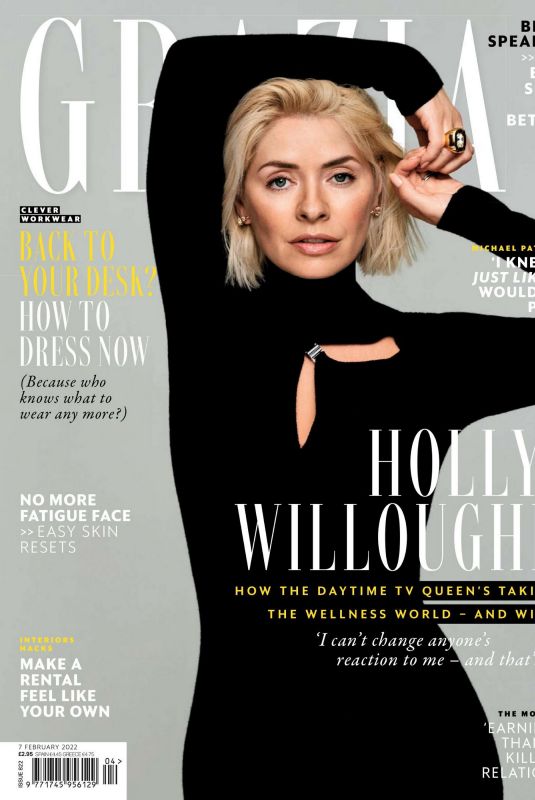 HOLLY WILLOUGHBY in Grazia Magazine, UK February 2022