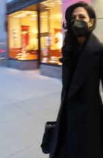 HUMA ABEDIN Arrives at NBC Studios in New York 01/19/2022