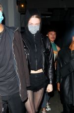 HUNTER SCHAFER and Dominic Fike at a Dinner Date at Craig