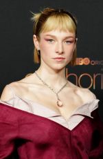 HUNTER SCHAFER at Euphoria, Season 2 Premiere in Los Angeles 01/05/2022