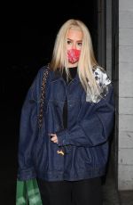 IGGY AZALEA Out for Dinner at Wally