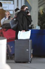 IRINA SHAYK Arrives at JFK Airport in New York 01/19/2022