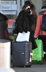 IRINA SHAYK Arrives at JFK Airport in New York 01/19/2022