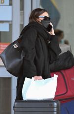IRINA SHAYK Arrives at JFK Airport in New York 01/19/2022