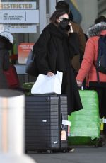 IRINA SHAYK Arrives at JFK Airport in New York 01/19/2022