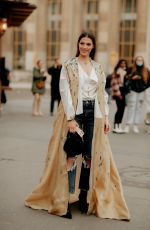IRIS MITTENAERE at Stephane Rolland Show at Paris Fashion Week 01/25/2022