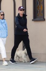 JAMIE LEE CURTIS Out with Her Dog in Los Angeles 01/17/2022
