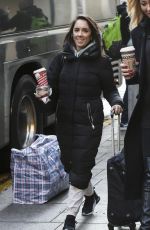 JANETTE MANRARA Arrives at Her Hotel in Birmingham 01/17/2022