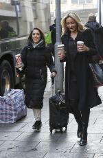 JANETTE MANRARA Arrives at Her Hotel in Birmingham 01/17/2022