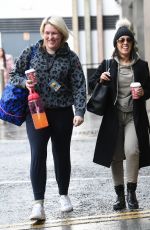 JANETTE MANRARA Heading to Strictly Come Dancing Rehearsals in Birmingham 01/19/2022