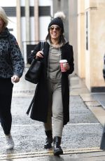 JANETTE MANRARA Heading to Strictly Come Dancing Rehearsals in Birmingham 01/19/2022