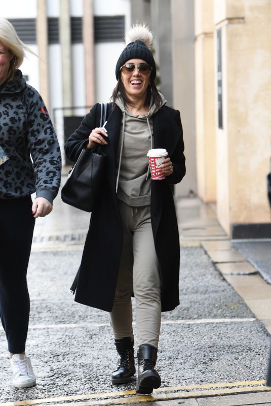 JANETTE MANRARA Heading to Strictly Come Dancing Rehearsals in Birmingham 01/19/2022