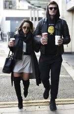 JANETTE MANRARA Heading to Strictly Come Dancing Rehersal in Birmingham 01/20/2022