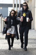 JANETTE MANRARA Heading to Strictly Come Dancing Rehersal in Birmingham 01/20/2022