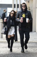 JANETTE MANRARA Heading to Strictly Come Dancing Rehersal in Birmingham 01/20/2022